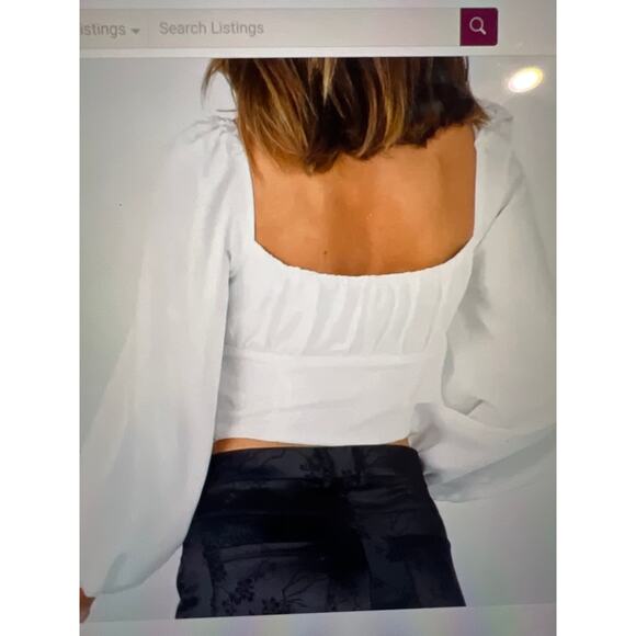 Princess Polly Ariah Long Sleeve Top – Size 4 - Picture 7 of 8